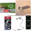 Usb Gadgets Mini Led Fan Clock Display Tempo de intermitência para PC Notebook Power Bank Charger With Ith Drop Delivery Computers Networking Dh01N