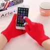 Frauen Männer Touchscreen Handschuhe für Smartphone Tablet Voll Finger Winter Fäustlinge Warme Winter stricken magische Handschuhe Weihnachten Geschenk