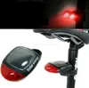 Cykel Taillight Solar Powered Bicycle Back Lights 3 Läges Vattentät LED -cykel Bakre ljus Cykling Säkerhet Blinkande varningsljus