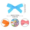 Hair Accessories Fashion Solid Color Butterfly Hairpin for Kids Girls Cute Bowknot Clips Handmade Headwear Children Gifts