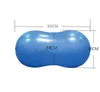 pvc bola de amendoim de ioga bola de brinquedo inflável para crianças exercícios de fitness bolas de pilates de ioga em casa 90*45 alkingline