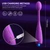 G-Punkt-Vibrator für Frauen, 10 Geschwindigkeiten, leistungsstarker Klitorisstimulator, fingerförmiger Dildo, Nippel, Anal-Vagina-Massagegerät