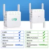 Маршрутизаторы 5 ГГц беспроводной Wi -Fi Repeater Wi -Fi Rouge Extender Router 1200 Мбит / с Wi -Fi -усилитель сигнала ретранслятора 5G 2,4 ГГц WiFi Booster