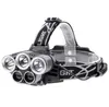 8000 Lumen Hight Power Headlight 5 LEDヘッドランプXML T6 LEDヘッドランプ懐中電灯