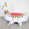 New large inflatable alpaca mattress Bohemia style swim ring floats swimming pool floating animal horse seat rings swan sofa lounge toy