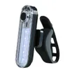 USB laddningsbart huvud svansljus kolv vattentät baklocka lampa 100 lm cykelcykel fram bakre ljus cykel säkerhet varningslampor
