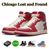 with box 1 high Outdoor shoes low 1s Olive Black Phantom Reverse Mocha Next Chapter Concord lost and found lucky green Drak Men Women Trainers Sports Sneakers