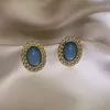 Nouvelle mode géométrique strass boucles d'oreilles tendance goutte glaçure mode femme boucles d'oreilles bijoux coréens 2023