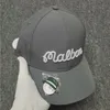 Snapbacks Mens and Womens Golf Caps Sports Baseball Hat Sunscreen Magnet Justerbar med Big Ball Marks 979