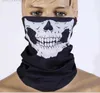 Multicolor Ski Skull Face Mask Festival Party Halloween Costumes Skeleton Magic Scarf Bicycle Cycling Dammtät jakt på jakten Masker Ghost Multi Use Neck Gaiter
