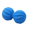 New yoga fitness massage ball Deep muscle massage ball for body foot neck roller gym exercise peanut balls wholesale