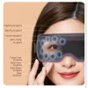 Masajeador de ojos Terapia magnética Masajeador de ojos Instrumento de masaje de ojos eléctrico Gafas de masaje con Bluetooth Aliviar la fatiga Ojos de círculo oscuro Belleza 230602