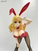 41 cm Befreien Fairy Tail Lucy Heartfilia Sexy Anime Figur B-STYLE Erza Scarlet Bunny Girl Action Figur Erwachsene Modell Puppe Spielzeug L230522