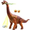 ElectricRC Animals Electronic Walking Dinosaur With Projection Lay Egg Dinosaur Robot With Light Sound Animal Dinosaurs Model Toys For Kids Toys 230602