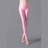 Leggings pour femmes Leggings maigres à haute élasticité Pantalon crayon Slim Plus Size Pantalon Pantalon de yoga brillant pour femme Sexy Skin Friendly Tight Legging