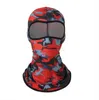 Letnia taktyczna Balaclava pełna twarz maska ​​ochronna magiczna szalik okładka głowa pokrywka piesza Airsoft Camo Cykling Wojskowy Kapelusz do malowania krem ​​przeciwsłoneczny dla mężczyzn kobiety