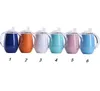 Sippy Cup Egg Mug Toddler Tumbler 2-Function 9oz 304 Stainsal Steel Feach Facuum Double Wall Cups Coups Milk Thermos Glass