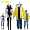 Anime Costumes Game Cosplay Come Cyberpunk Edgerunners Lucy David Rebecca Cyberpunk Futuristic Tech Style Men and Women Cool Clothing Z0602