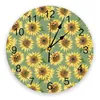 Wall Clocks Sunflower Clock Modern Bedroom Art Personality Living Room Fashion Watch