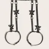 Cinture Donne Sexy Giarrettiere Ecopelle Corpo Bondage Cage Sculpting Harness Coscia Clip Cintura multistrato stile Goth