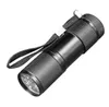 Mini 9 LED UV Flashlight Torch Torch Aluminy Aluminium Lamp Ultraviolet Lamp 395nm Violet Purple Lights Blacklight Calctect