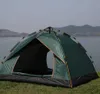 Famille en plein air 3-4 personnes Voyage Camping Tente Automatique Open Beach Pop Up Tentes Protable Voyager Randonnée Sac à dos Canopy Shelter Ultralight Waterproof Shade