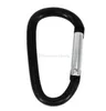Outdoor Safety Buckle Aluminum Alloy D Shape Climbing Button Carabiner Snap Clip Hook Keychain Keyring Carabiners Camping Hiking clip hooks