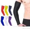 Protection de basket-ball de sport Manchon de bras Coude Support de compression Chauffe-bras de compression Couverture de sport de cyclisme en plein air Manchon de protection Manchons anti-UV Alkingline