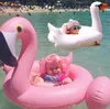 7 style kids summer water sports mattress toy inflatable swimming pool floats flamingo swan unicorn inflatable tubes mattress swim ring