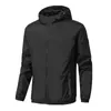 Мужские куртки Mens Winter Coats 5xl Мужские повседневные на открытом воздухе сплошной капюшоны Длинные двойные грудные свитер с капюшоном с капюшоном