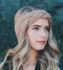 Wol Gebreide Gehaakte Hoofdband Vrouwen Wintersport Headwrap Haarband Tulband Head Band Ear Warmer Beanie Cap warm Hoofdbanden