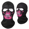 Masque Tactique 2 Trous Masque De Protection Intégral Crâne De Ski Masques Fantômes Respirant Casquette De Refroidissement D'été Cagoule Capuche Moto Casques De Moto Doublure Chapeau Écharpe Magique