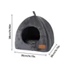 Mats Triangle Cat Nest Cat Cave Cat Bed Pets Sleeping Bag Warm Cat Bed Cuddler Burrow House igloo Nest Cat Bed for Cat Puppy