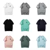 Designer de qualidade superior Stones T Shirt Summer Menswear respirável Loose Letter Print Lovers Street Varsity Cotton Islands T-shirt Tidal Flow Design 646ess