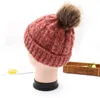 Bonnet de marque de haute qualité tricoté chapeaux d'hiver adultes femmes tête oreilles plus chaud tricot épais polaire chapeau femmes neige Ski casquette béret