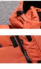 QNPQYX Novo masculino Down Parkas Jaquetas com capuz Homem Casaco de inverno Fashion Overcoat Outerwear Causal Hip Hop Streetwear