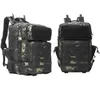 45L 방수 방수 방향 야외 다기능 캠핑 캠핑 배낭 하이킹 어깨 가방 대용량 전술 전술 팩 알킹 라인