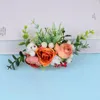 Hair Clips Women Flower Crown Head Garland Fashion Wedding Wreath Flowers Garlands Floral Headband Headdress Tiaras Headwear