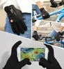 Warme Vollfinger-Handschuhe für den Außenbereich, Polar-Fleece, kapazitive Touchscreen-Handschuhe für Smart-Handys, wasserdichter Winter-Fahrrad-Ski-Handschuh