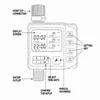 Forniture per attrezzature per l'irrigazione LCD elettronico elettronico a prova di acqua Timer automatico per piante Controller per irrigazione Irrigatori per prato