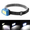 Mini Led COB headlamps 3 modes Cycling Hunting Camping Emergency Head flashlight torch lights wholesale Outdoor sports headlights