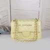 Avondtassen Toptassen sacoche luxe designer damestas op maat gemaakte merkhandtas Damesleer gouden ketting crossbody zwart wit roze veeschouder cc ba J230603