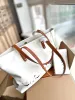 womens mens shoulder shopping bag designer solid color+letter canvas bag handbag mother child bag purses