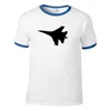 Herren-T-Shirts, klassischer Warplane-Druck, Erwachsenen-Shirt, Raglanärmel, Baumwolle, Herren-T-Shirts, T-Shirt-Oberteile