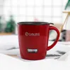 New Creative office coffee mugs with hands lids Double thermos stainless steel water glass cool drinking tea milk cup flask travel beer cup