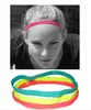 Neue Männer Frauen Schweiß Slip Sport Stirnbänder Yoga Stirnband Haarband elastische Basketball Fußball Sport Fitness Schweißband Mithelfer
