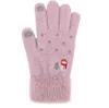 mode nouvelles femmes polaire épais gants hiver dame planche à roulettes gant de ski dessin animé bonhomme de neige arbres de noël gant tricoté en peluche gants de sport