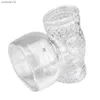 DIY Réservoirs Transparent Baguette Magique Couvre-chef AV Bâton Attachement Vibrateur Accessoires Pénis Masturbation Manches Adult Sex Toys pour L230518