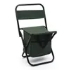 Portable outdoor beach chair with storage bag Multi-function folding fishing chair oxford fabric camping hiking picnic furniture stool seat