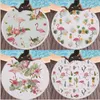 Flamingo print beach mat yoga pilates exercise blanket bath wrap towel cartoon outdoor camping picnic mat 150cm cool round pad